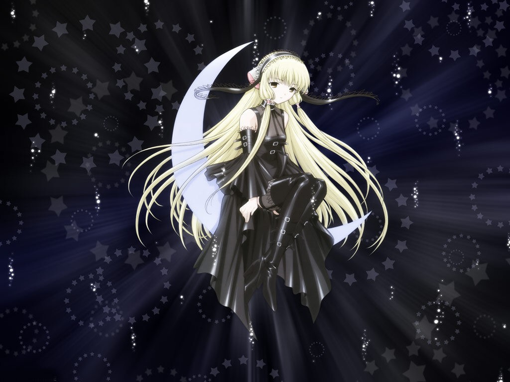 anime girl angel Dark